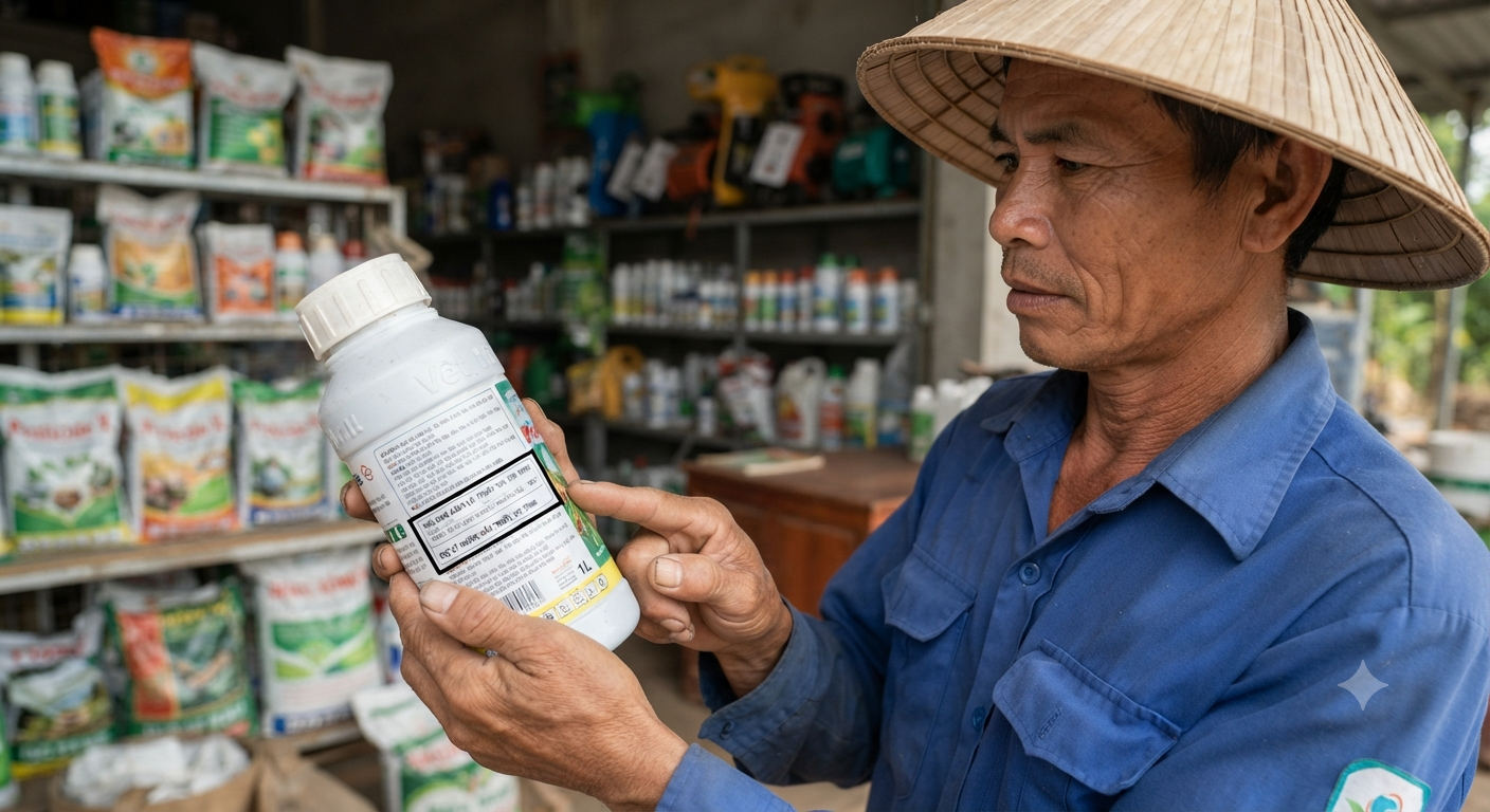 Các vị trí trên bao bì thường ghi nhận thông tin thời gian cách ly