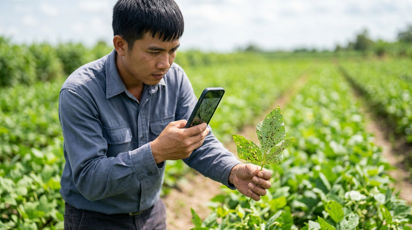 Kỹ thuật chụp ảnh sâu hại hiệu quả